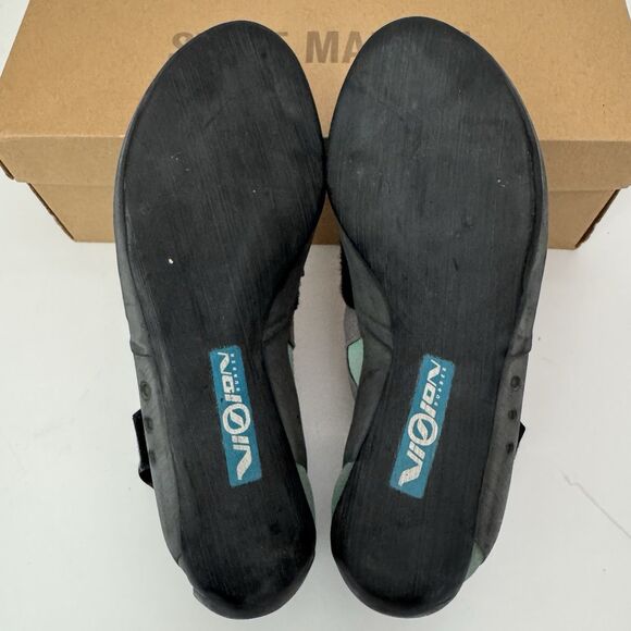 Scarpa Origin Climbing Shoes Green/Black Size EU 39 Wm. 7.5/Men 6.5 Hook & Loop - Picture 6 of 9